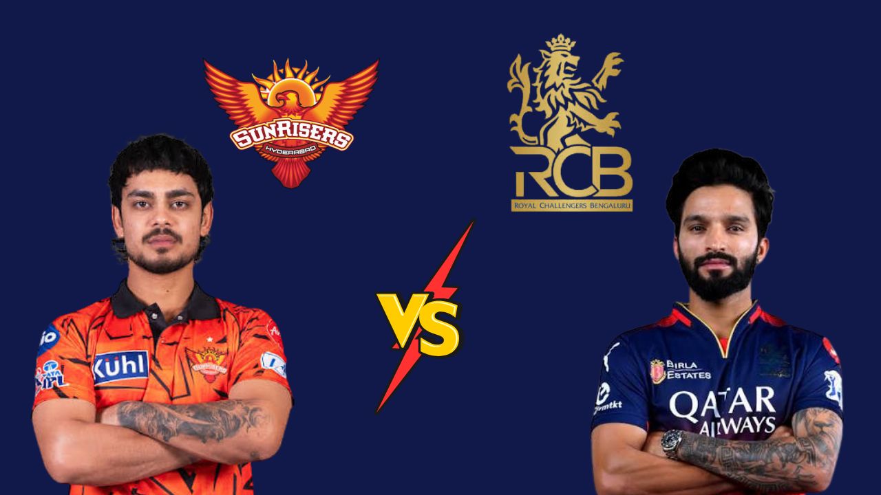 Sunrisers Hyderabad vs Royal Challengers Bengaluru Timeline
