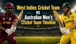 West Indies Cricket Team vs Australian Men’s Cricket Team Timeline