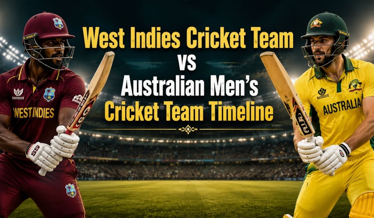 West Indies Cricket Team vs Australian Men’s Cricket Team Timeline